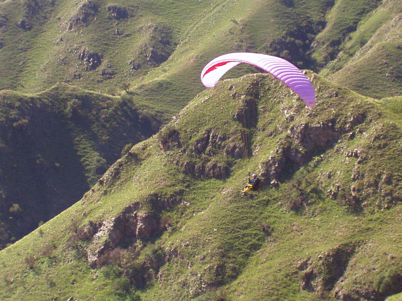 Paragliding, Traslasierra
